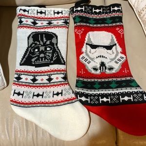 X-mas stockings.Like new. $15 each